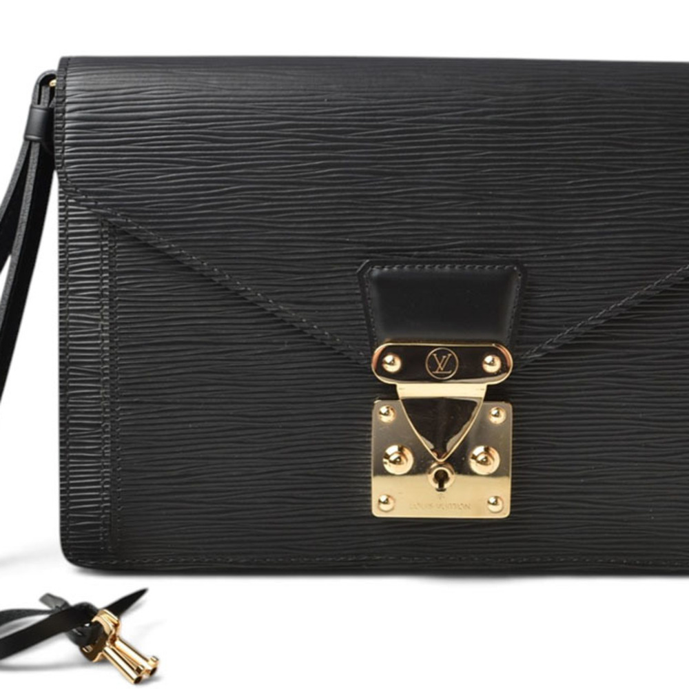 Louis Vuitton Second Bag Clutch LOUIS VUITTON Epi Pochette Sellier Dragonne M...